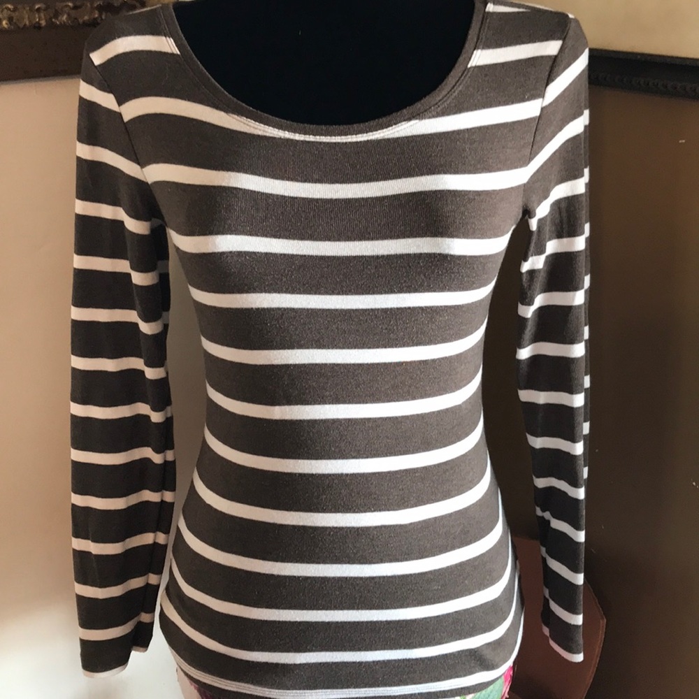 A Trio of Long Sleeve Striped T’s! Closet Staples!